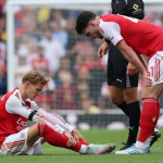 Arsenal’s Hincapie resumes training, Odegaard, Havertz, Madueke still out
