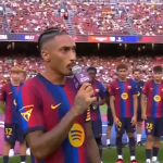 Raphinha’s captain’s address: Tributes for World Cup winners and a message for Bardghji