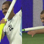 Israel player sent off… for mimicking firing a gun?